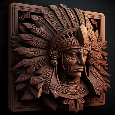 3D model aztec (STL)